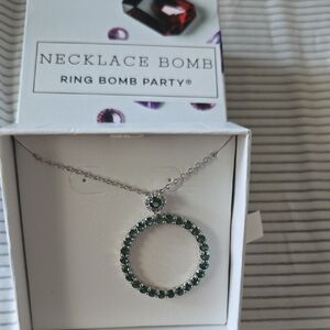 Green Pendant Necklace